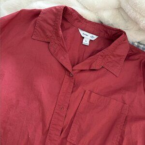 Old Navy Cropped Button-Up Shirt